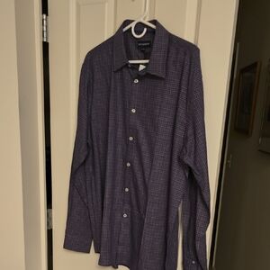 Jack Mavrick Men's Blue Checkered Shirt